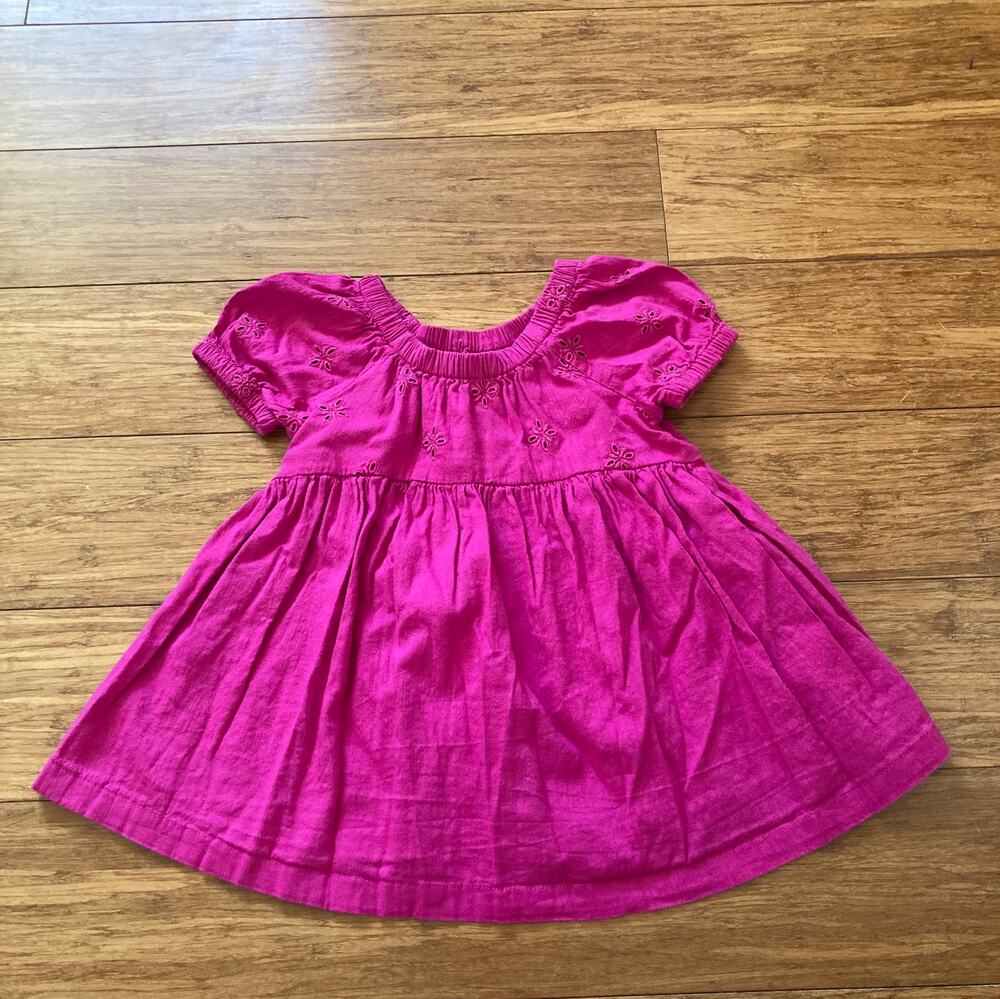 Old Navy Fuschia Pullover Dress, Size 18-24M